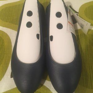 Crocs Laura Flat, Navy, size 8